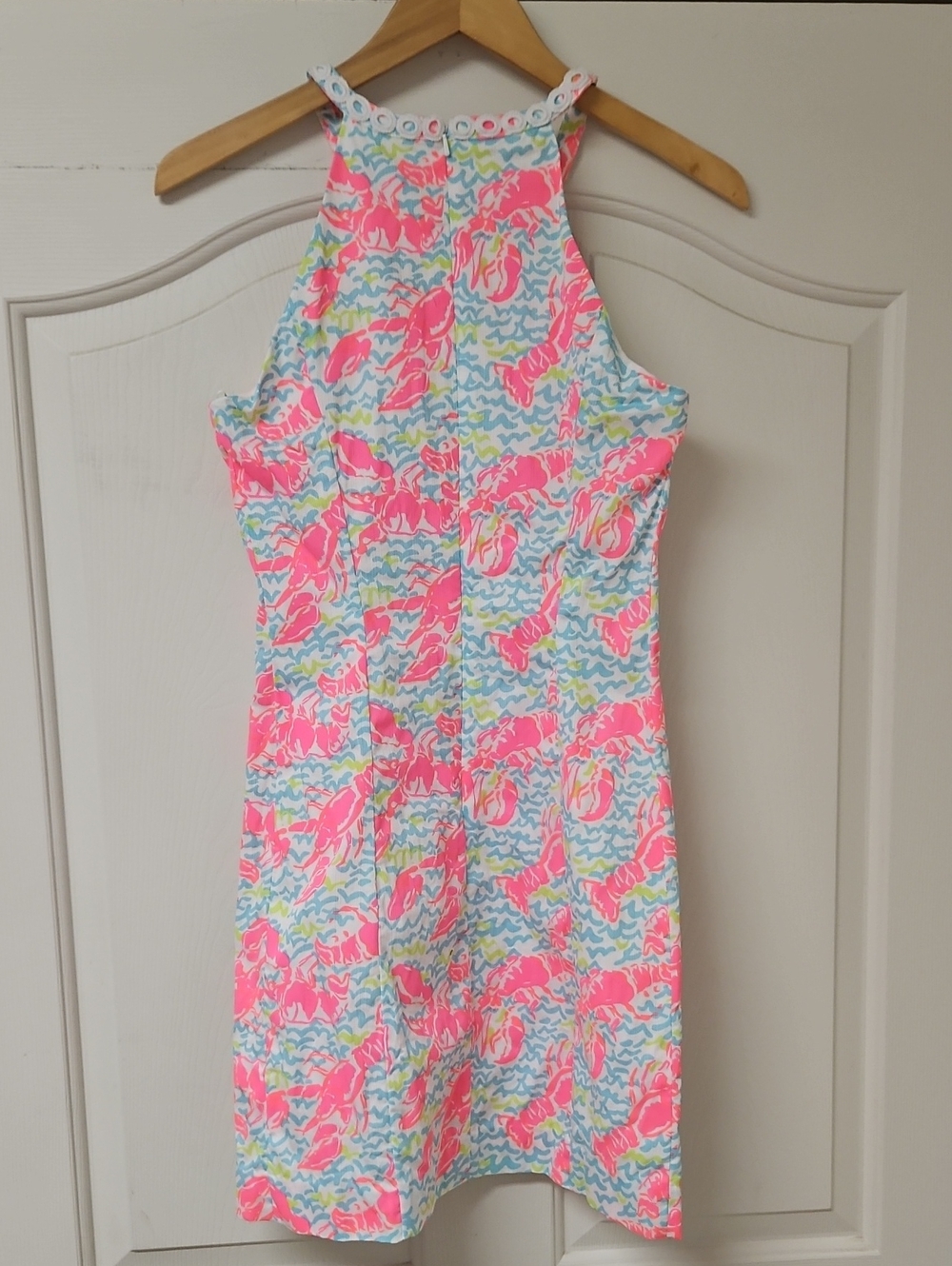Lilly Pulitzer Pink Label Dress Lobster Print Dress - Picture 3 of 4